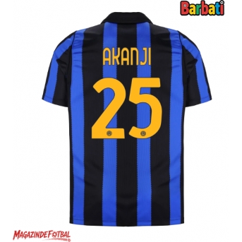 Inter Milan Manuel Akanji #25 Tricou Fotbal Replică 2026-27 Barbati Acasa